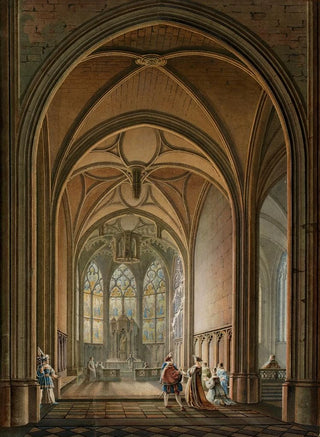 Jean Baptiste Marchal - Vue intrieure de la chapelle de la Vierge de lglise SaintGervais.webp