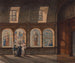 Vista interna del chiostro della chiesa di Saint-Étienne-du-Mont - Jean Baptiste Marchal — vista dell’opera