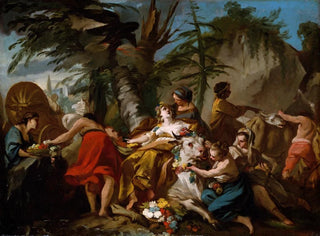 Le Viol d'Europe - Jean Baptiste Marie Pierre — vista dell’opera