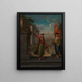 Halil al patron - Jean-Baptiste Vanmour — quadro incorniciato alla parete