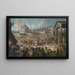 Procession des sultans à Istanbul - Jean-Baptiste Vanmour — quadro incorniciato alla parete