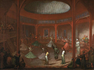 Derviches tourneurs - Jean-Baptiste Vanmour — vista dell’opera