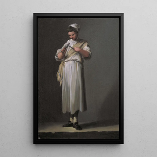 Jean Barbault - A Roman Cooks Boy Sharpening a Knife.webp