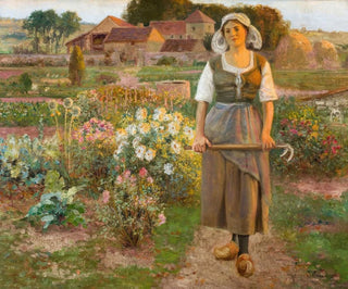 Jean Beauduin - Maiden in the Garden.webp