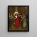 Cristo legato alla colonna - Jean Braud — quadro incorniciato alla parete