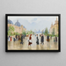 Tra il Petit e il Grand Palais, avenue Alexandre-III - Jean Béraud — quadro incorniciato alla parete