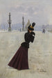 Jeune femme place de la Concorde - Jean Béraud — vista dell’opera