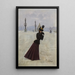 Jeune femme place de la Concorde - Jean Béraud — quadro incorniciato alla parete