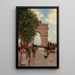 L'Arc de Triomphe Champs-Élysées - Jean Béraud — quadro incorniciato alla parete