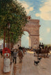 L'Arc de Triomphe Champs-Élysées - Jean Béraud — vista dell’opera