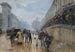 L'incidente Porte Saint-Denis - Jean Béraud — vista dell’opera