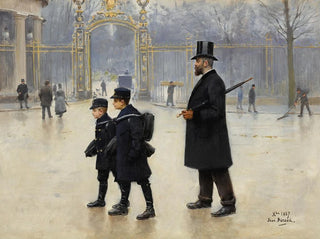 Le parc Monceau - Jean Béraud — vista dell’opera
