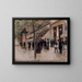 Le boulevard Montmartre devant le théâtre des Variétés l'après-midi - Jean Béraud — quadro incorniciato alla parete