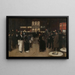 Le boulevard Montmartre la nuit devant le théâtre des Variétés - Jean Béraud — quadro incorniciato alla parete