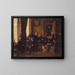 Il salone della contessa Potocka - Jean Béraud — quadro incorniciato alla parete
