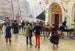 Il teatro del Vaudeville - Jean Béraud — vista dell’opera