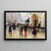 Il teatro del Vaudeville - Jean Béraud — quadro incorniciato alla parete