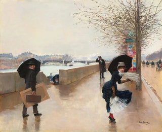 Le Vent - Jean Béraud — vista dell’opera