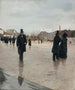 Uscire dal cimitero di Montmartre - Jean Béraud — vista dell’opera