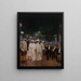 Le belle di notte - Jean Béraud — quadro incorniciato alla parete