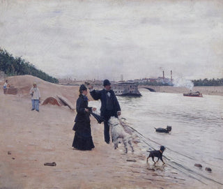 I bordi della Senna - Jean Béraud — vista dell’opera