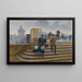 Modista sul Ponte degli Arts - Jean Béraud — quadro incorniciato alla parete