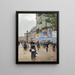 Parigi rue du Havre - Jean Béraud — quadro incorniciato alla parete