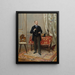 Ritratto di Edmond Taigny 1828-1906 storico e collezionista - Jean Béraud — quadro incorniciato alla parete