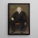 Portrait d'Ernest Renan 1823-1892 filosofo - Jean Béraud — quadro incorniciato alla parete