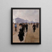 Scène della piazza della Concorde - Jean Béraud — quadro incorniciato alla parete