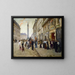 Uscita delle operaie della casa Paquin - Jean Béraud — quadro incorniciato alla parete