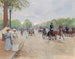 su gli Champs-Élysées - Jean Béraud — vista dell’opera