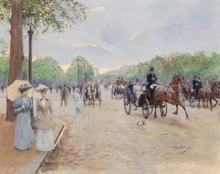 su gli Champs-Élysées - Jean Béraud — vista dell’opera
