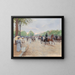 su gli Champs-Élysées - Jean Béraud — quadro incorniciato alla parete