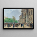 Il giorno dell'apertura del Salone - Jean Béraud — quadro incorniciato alla parete