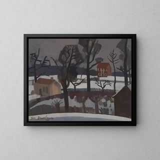 Jean Brusselmans - Winterlandschap Sneeuwlandschap.webp