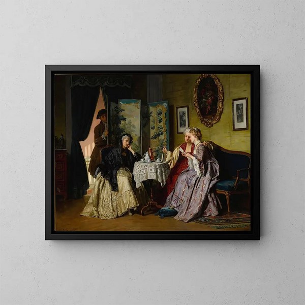 L'Écouteur - Jean Carolus — quadro incorniciato alla parete