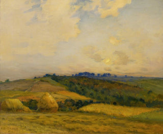 Dopo la raccolta - Jean-Charles Cazin — vista dell’opera