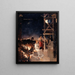 Souvenir de fête à Parigi - Jean Charles Cazin — quadro incorniciato alla parete