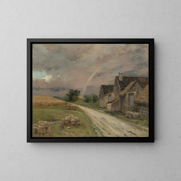 Le arcate dell'arcobaleno - Jean-Charles Cazin — quadro incorniciato alla parete