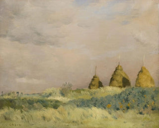 Les trois tas - Jean-Charles Cazin — vista dell’opera