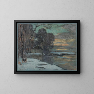 Jean Constant Pape - Canal de lOurcq en hiver.webp