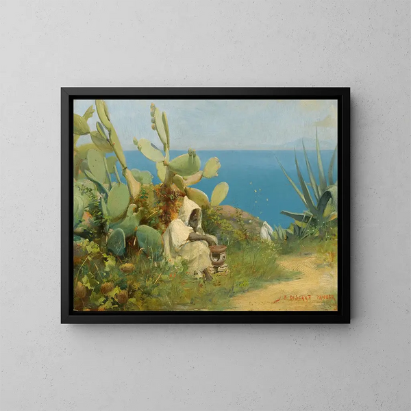 Tanger - Jean Discart — quadro incorniciato alla parete