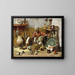 L'atelier de poterie - Jean Discart — quadro incorniciato alla parete