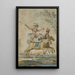 Acrobates équestres - Jean Démosthène Dugourc — quadro incorniciato alla parete