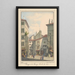 Passage de la Monnaie vu de la Cité - Jean Dubois — quadro incorniciato alla parete
