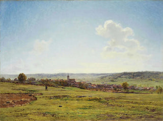 Jean Ferdinand Monchablon - Paysage Prs De Fresnes.webp