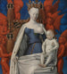 Madonna con Bambino circondata da angeli - Jean Fouquet — vista dell’opera