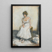 Femme à sa toilette - Jean François Raffaëlli — quadro incorniciato alla parete