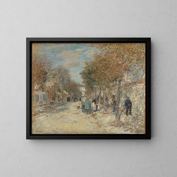 Porte au soleil - Jean François Raffaëlli — quadro incorniciato alla parete